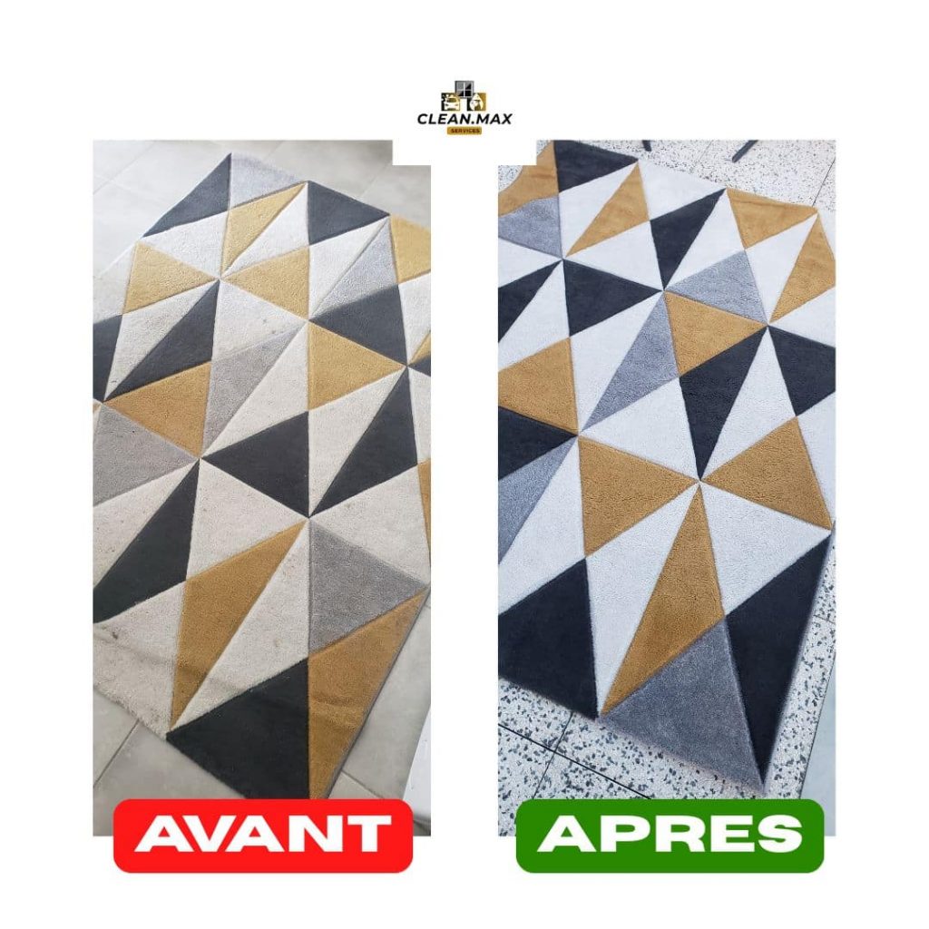 Nettoyage de tapis avant-après à Toulouse